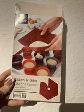 Tchibo Silikon Trichter Rot