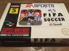 Fifa Soccer Super Nintendo mit Verpackung