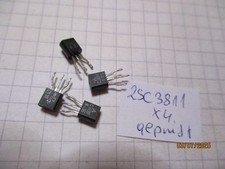 4 Stück Transistor  2SC3811  Si  NPN 40V  0,1A  0,4W  gebraucht geprüft