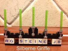 Lego® Star Wars™ 5 x Laserschwert Lichtschwert Grün NEU Waffe Yoda™ Vader™ W20