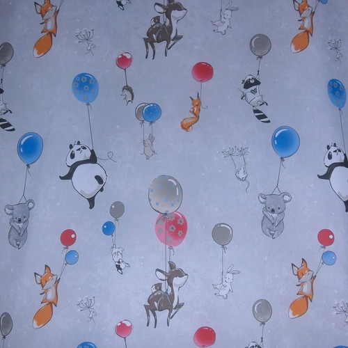 Gardinenstoff luftballons mit - gardinenstoff,