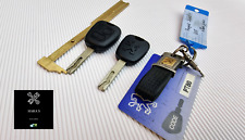 Original Peugeot 307  2 Taster Funkschlüssel + Ersatzschlüssel 433Mhz
