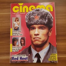 Cinema 10/1988, Kinomagazin, Filmzeitschrift, mit Plakatkarten u. Inhaltsangabe 