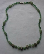 Indische Kette Achat Glas