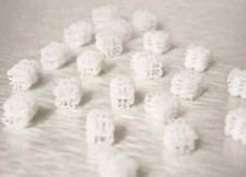 Hel-X® H2X36 35/36mm Weiß Filtermedium Moving Bed Koiteich Teichfilter Koi