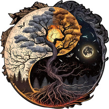 Holzpuzzle Erwachsene, Baum