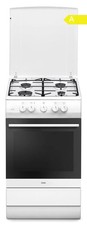 Amica Gasherd 50cm Weiß