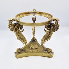 EDLER FRANZÖSISCHER STATIVSTÄNDER AUS VERGOLDETER BRONZE PHOENIX 19. Jahrhundert