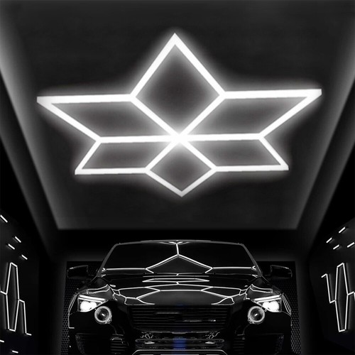 Garage hexagon led lampe - garage,