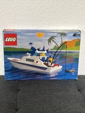 LEGO System 1991 Set 4011 Barca Squalo Shark Hunter Cabin Cruiser ✨vollständig✨