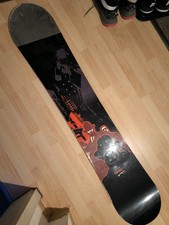 Snowboard Komplettset Creazy Creek 163cm + Bindungen + Schuhe Gr. 44 Schwarz Rot
