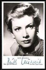 Ansichtskarte Ruth Leuwerik in