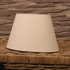 Lampenschirm Beige oval