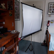 Leinwand mit Stativ REVUE Duo Silber