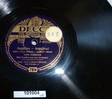 101004 Schellackplatte Decca