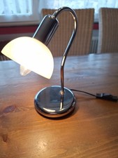 Tischlampe  Leuchten Nachttischlampe Glasschirm  Tischleuchte