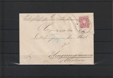 B282) Deutsches Reich Brief gelaufen ab BARMEN nach Mengeringhausen