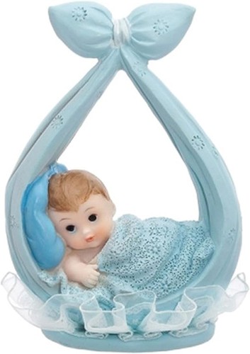 Tortenfigur baby 11cm junge - baby,