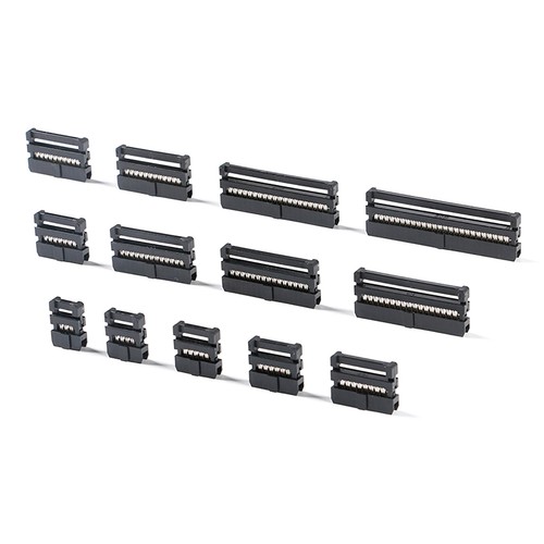 Idc buchse stecker flachband - buchse,