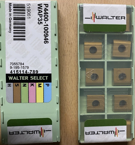 10x walter wendeschneidplatten - 10x,