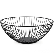 Obstkorb Edelstahl rund groß