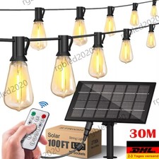 30m Solar Lichterkette 30+2LED