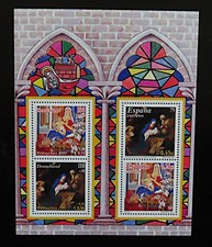 BRD     MM Bl. 56 II  gelbe Fluoreszenz      postfrisch     MM 80,00 €