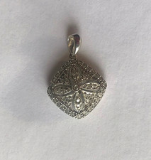 Anhänger  375 Weißgold mit