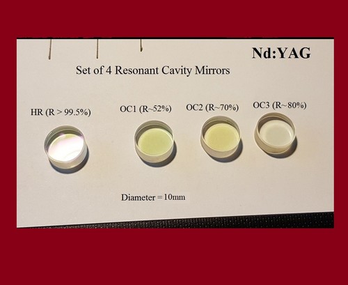 Yag laser set of 4 - -,