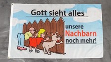 Fahne flagge gott - fahne, sieht