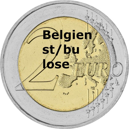 Euro gedenkmünze belgien - 2,