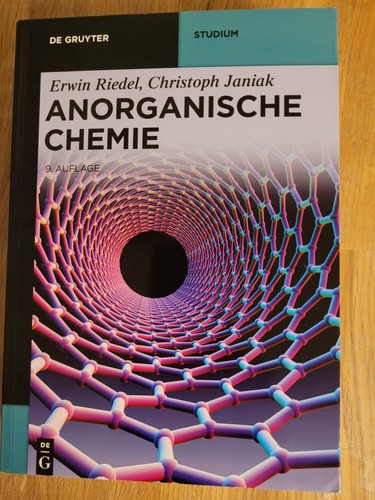 Anorganische chemie von erwin - von,