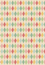 5m x 55cm Geschenkpapier Raute