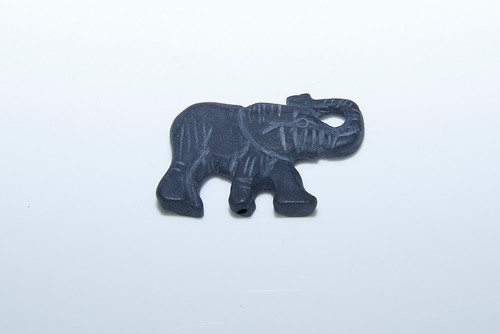 Onyx elefant perle anhänger - ,