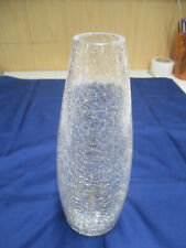 Blumenvase Crashglas Höhe 24,7cm