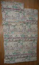 Kinder-Bettwäsche Elefanten Palmen beige 135x200 2 Kissen 80x80 40x80 Baumwolle