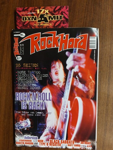 Rock hard metal magazine - hard, 138