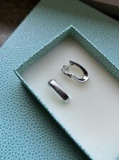 Pierre Lang Ohrringe Creolen matt silberfarben