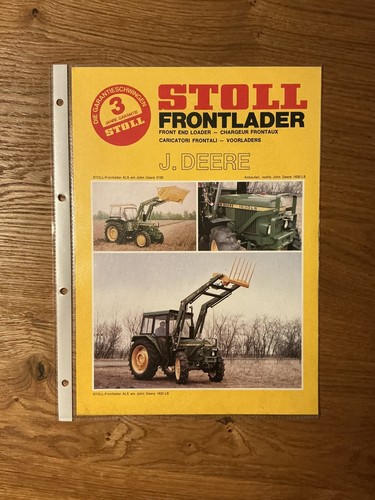 Orig stoll frontlader john - orig.,