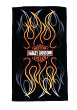 HARLEY-DAVIDSON Bar & Shield Flames Towel