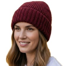 Zwillingsherz Damen Mütze rot