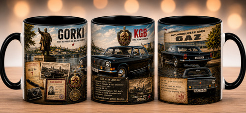 Gaz volga tasse schwarz - gaz,