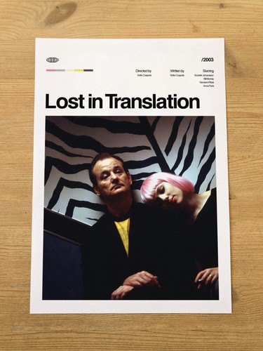 Lost translation poster - lost,