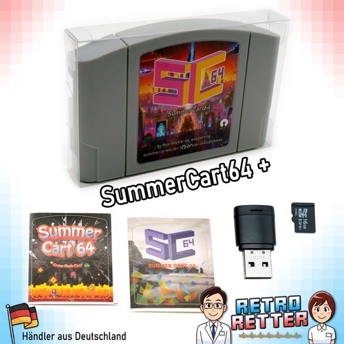 Summercart64 n64 flashcart - summercart64,