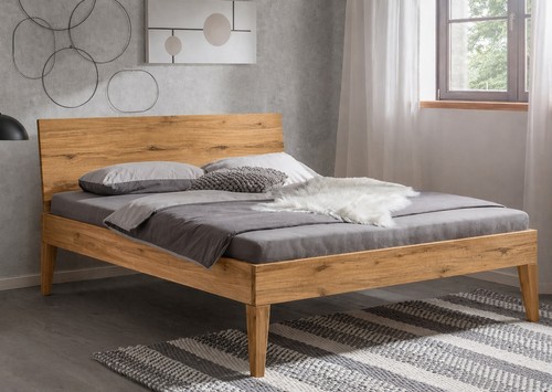 Doppelbett massivholz bett - doppelbett,