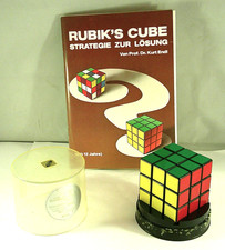 Zauberwürfel - Original ARXON Rubik's CUBE 1980 - mit "Strategie zur Lösung"