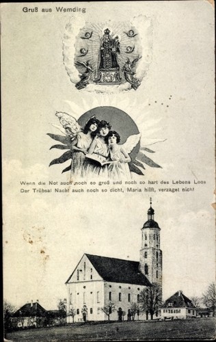Wemding schwaben gruß - in, schwaben,