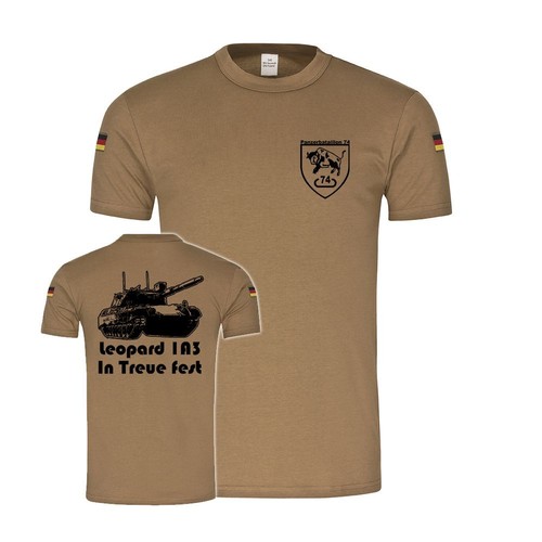 Tropenshirt pzbtl leopard 1 - tropenshirt, 74