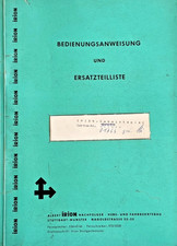 iRiON Ersatzteilliste - Gerätenr. 01763 - Gabelstapler