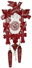 Quarz Kuckucksuhr 5-Laub